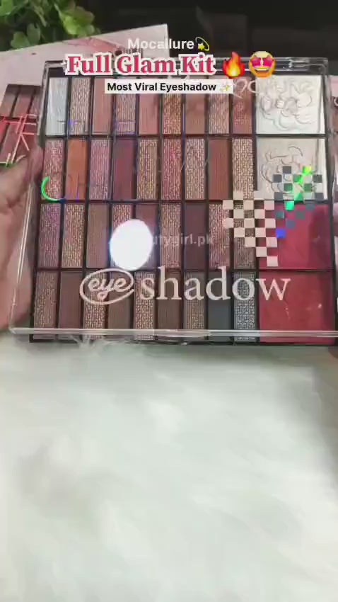 *Product Name*: Matte & Glitter Eyeshadow Palette Multicolor 100g