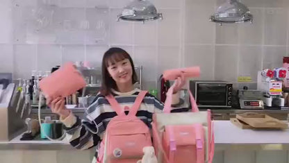 Rolling Backpack Set