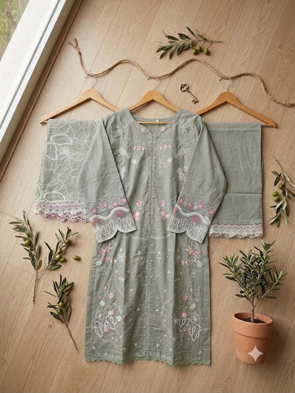 Qalamkar Luxury Embroidered