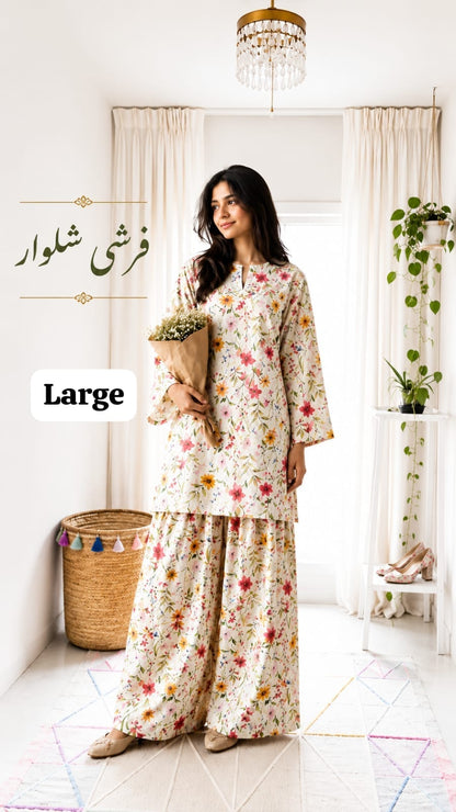 Farshi shalwar 2 pice collection