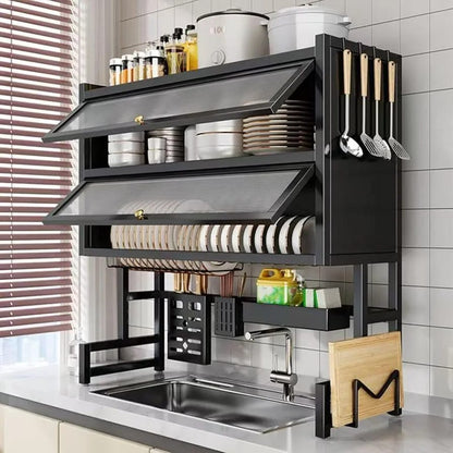 Sink cabinet organizer