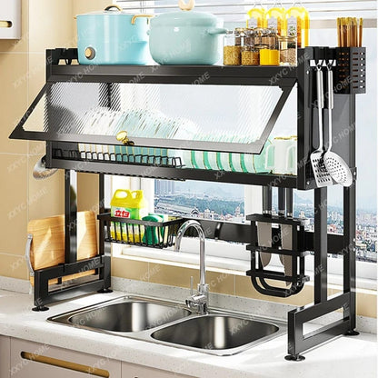 Sink cabinet organizer